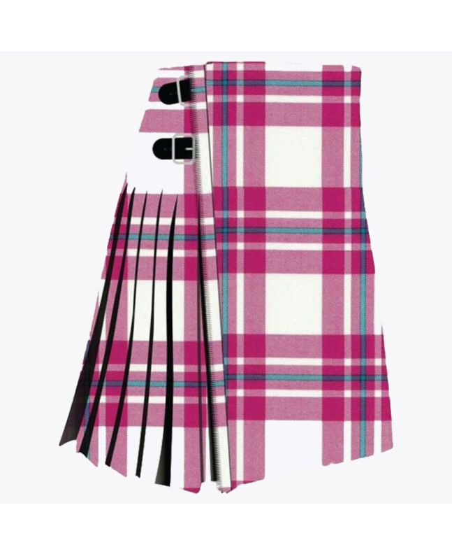 MacGregor Raspberry Tartan Kilt