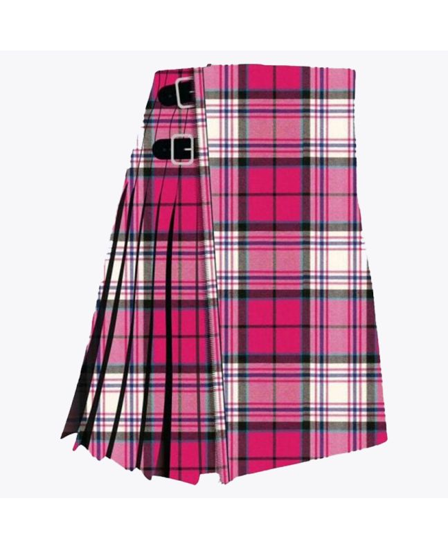 MacKellar Raspberry Tartan Kilt