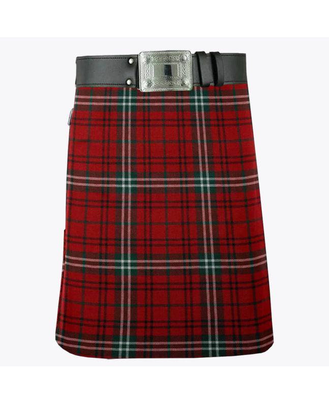 Morrison Red Modern Tartan Kilt