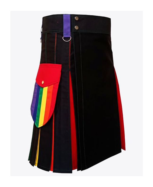 Pride Rainbow Utility Hybrid Kilt