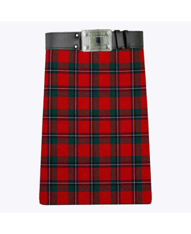 Sinclair Red Modern Tartan Kilt