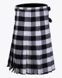 Black And White Tartan Kilt