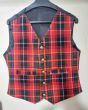 Tartan Kilt Vest 5 Buttons