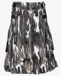 Urban Camo Utility Kilt for men front