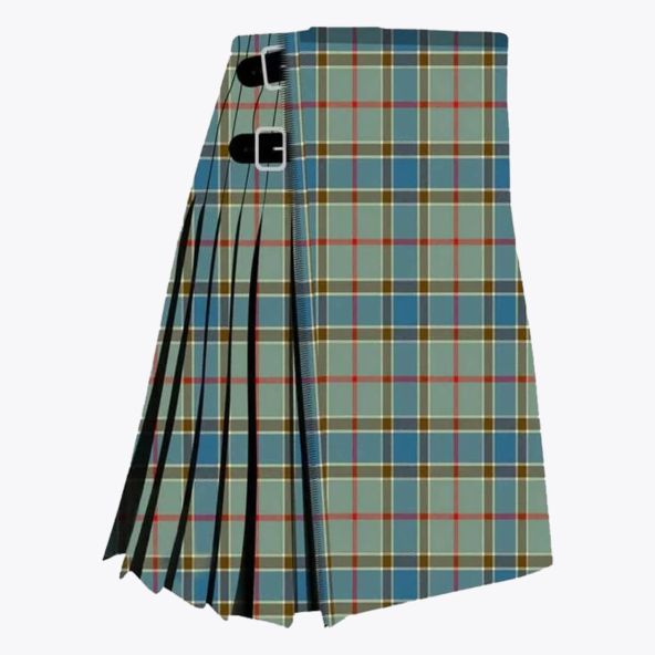 Balfour Blue Tartan Kilt