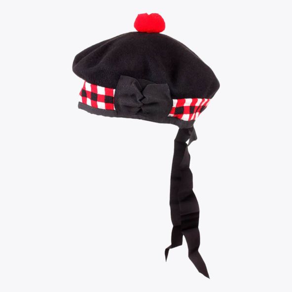 Balmoral Bonnet Diced Kilt Hat