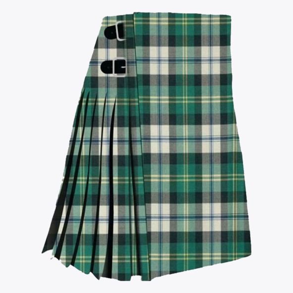 Gigha Green Tartan Kilt