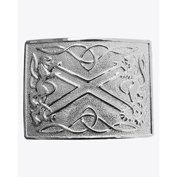 Highland Saltire Kilt Belt Buckle