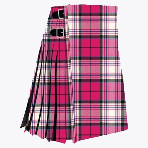 MacKellar Raspberry Tartan Kilt