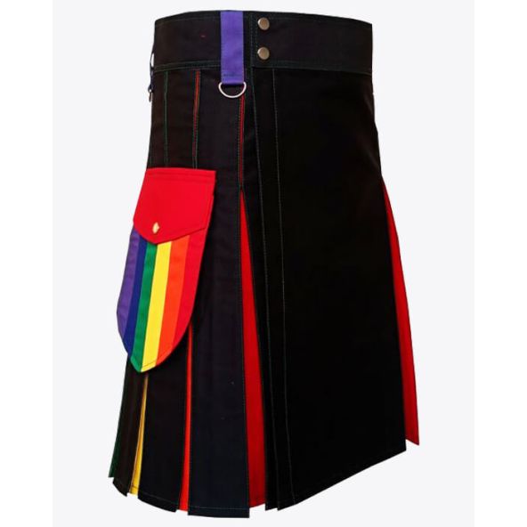 Pride Rainbow Utility Hybrid Kilt