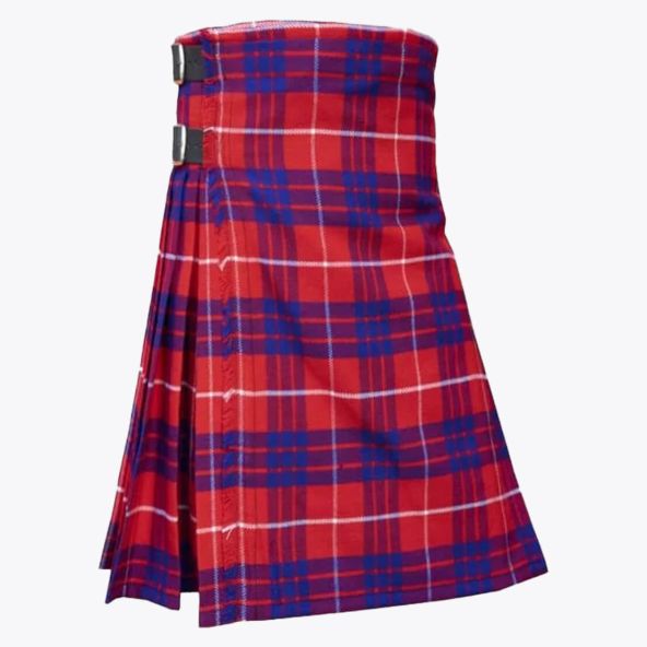 Red Hamilton Tartan Kilt