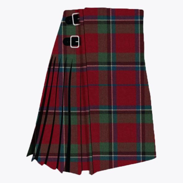 Sinclair Red Muted Tartan Kilt