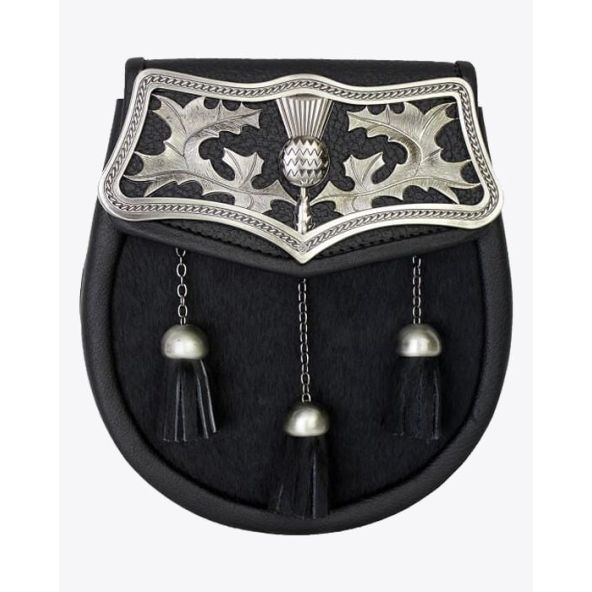 Thistle Design Semi-Dress Sporran