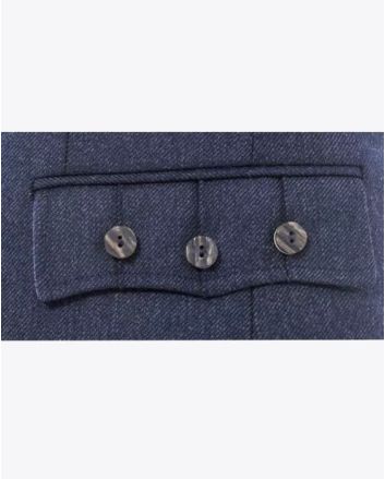 Arrochar Tweed Argyll Jacket & Waistcoat Navy Blue