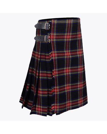 Black Stewart Tartan Kilt