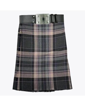 Clunie Burn Charcoal Tartan Kilt