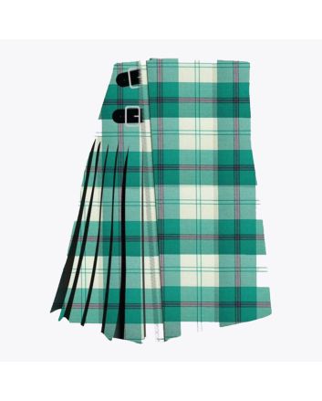 Cunningham Mint Tartan Kilt