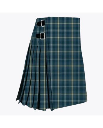 Gorman Blue Tartan Kilt
