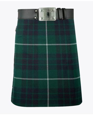 Hamilton Green Tartan Kilt