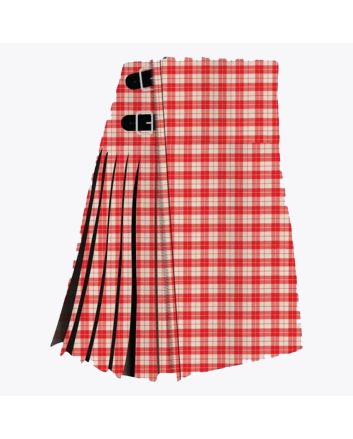 Lewis Red Tartan Kilt