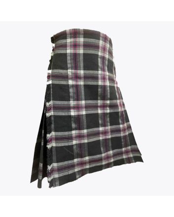 Lion Heart Grey Tartan Kilt