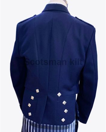 Navy blue prince charlie jacket