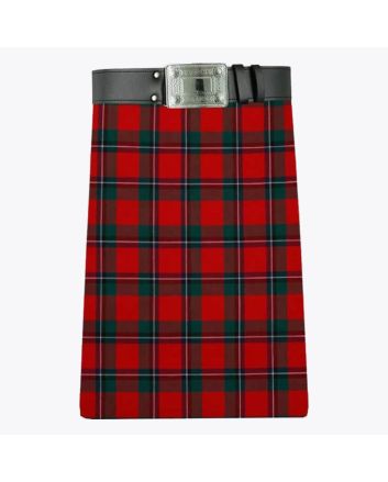 Sinclair Red Modern Tartan Kilt