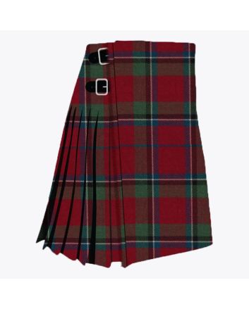 Sinclair Red Muted Tartan Kilt