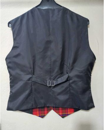Tartan Kilt Vest 5 Buttons